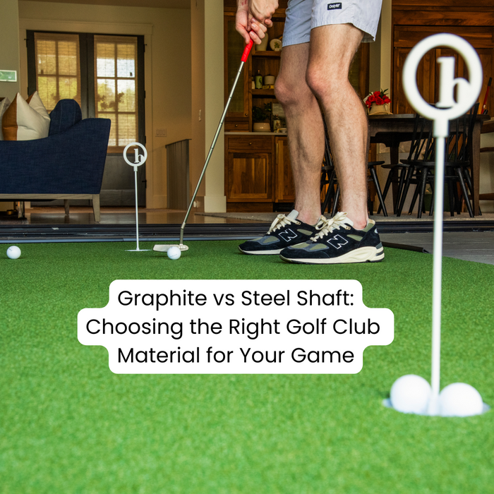 Graphite vs Steel Shaft: Choosing the Right Golf Club Material for Your Game
